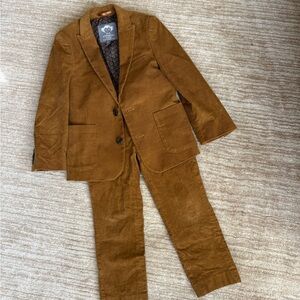Appaman Boys Brown Corduroy Suit size 6